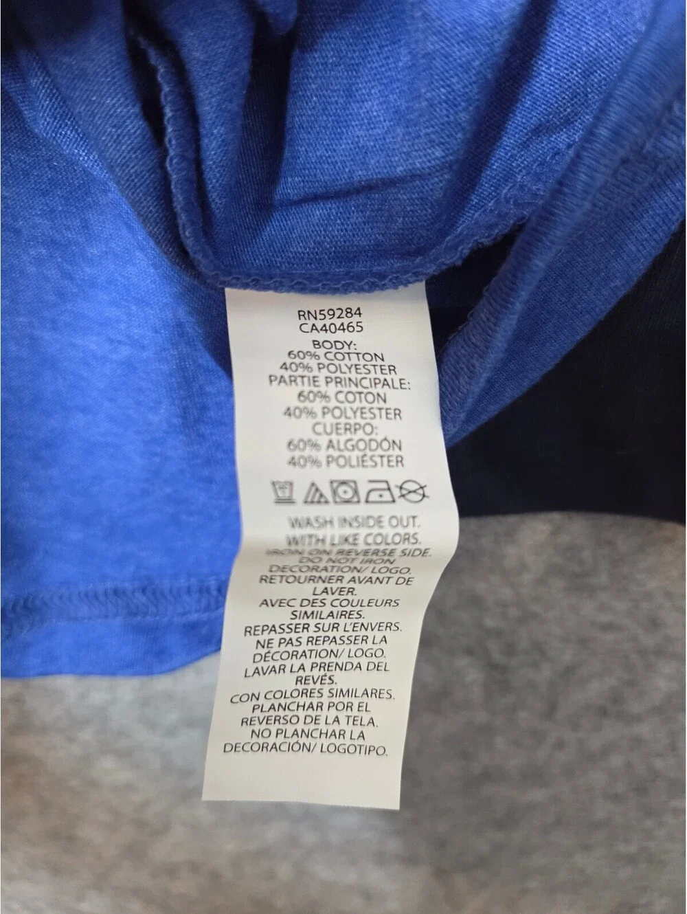 The Children's Place Boys Blue Hooded Graphic Shirt S (5/6) Nwt